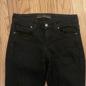 Rich and skinny black bootcut jeans